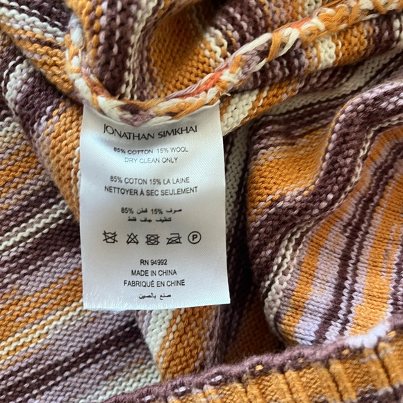 Jonathan Simkhai Space Dye Matching Set (Knit Tank Wrap Raelle Skirt) - Picture 10 of 11